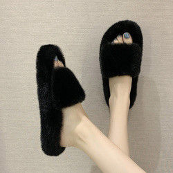Slip On Closure Type Summer Slides Phụ nữ với ngón chân mở phong cách và thoải mái
